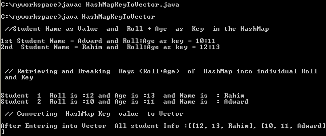 Recently, I have faced a problem while coding on java HashMap key value set