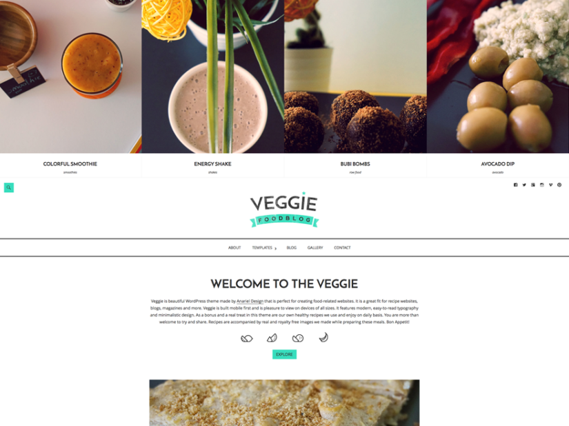 theme Veggie by Anariel Design